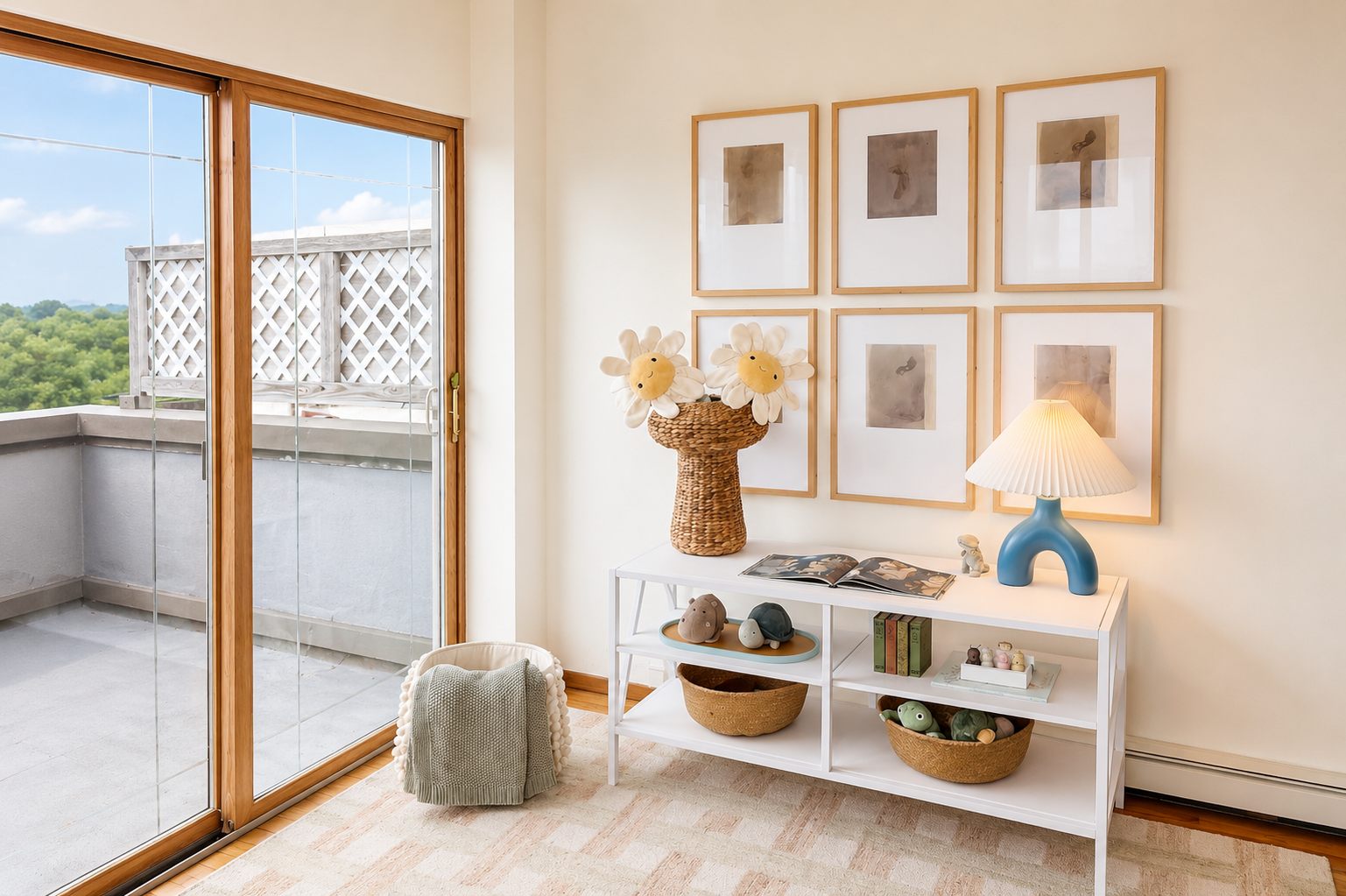 Bedroom with terrace access